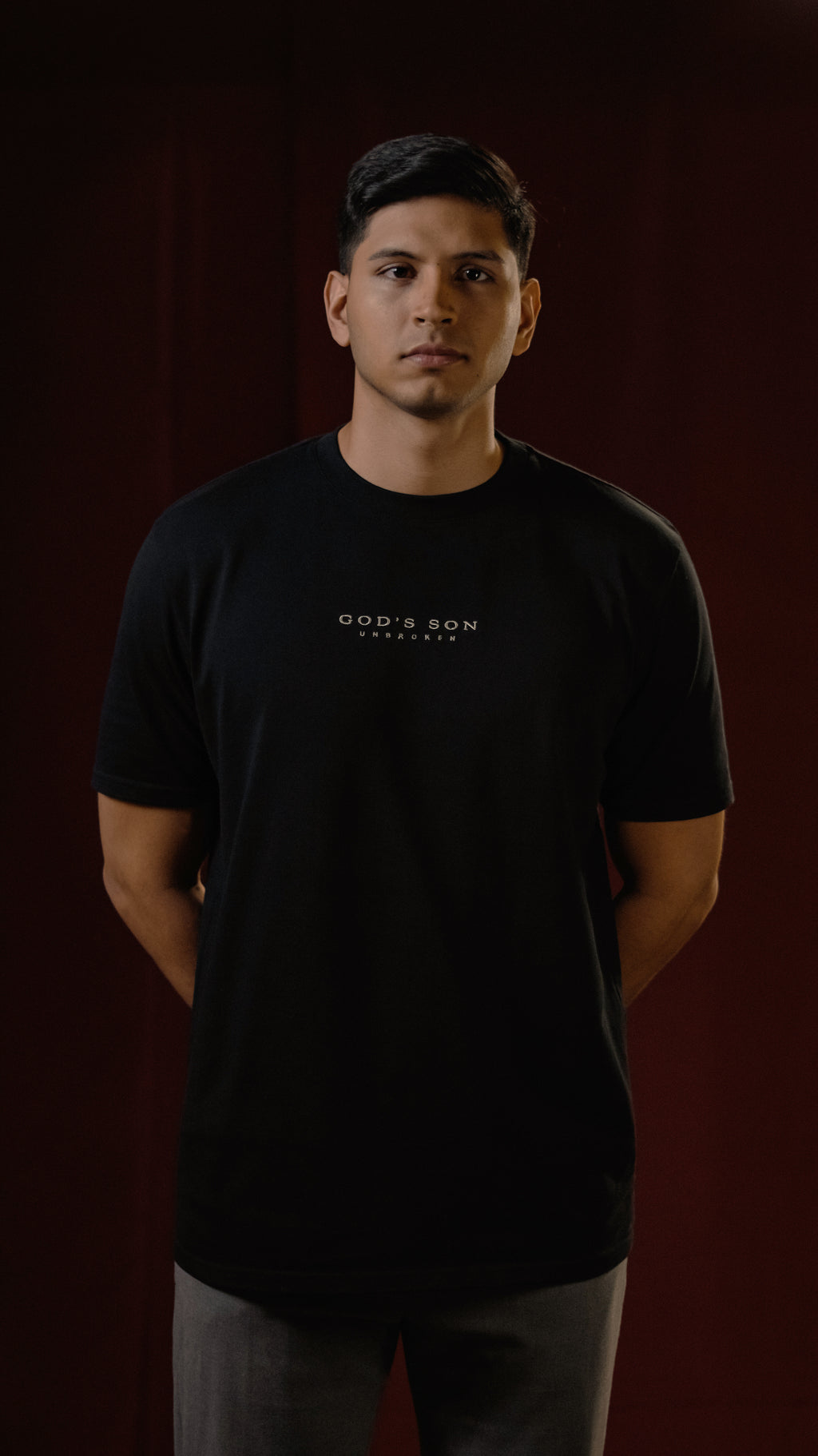 UNBROKEN ESSENTIALS — Black (Regular Fit)