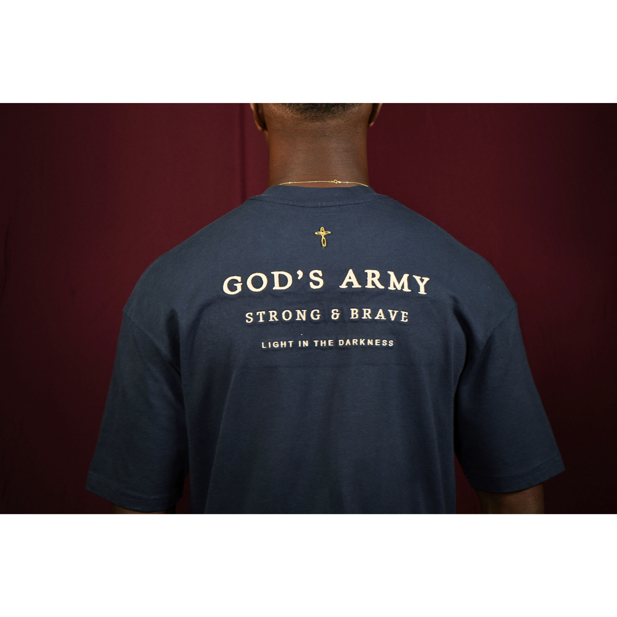 UNBROKEN STATEMENT — Navy (Oversize Fit)