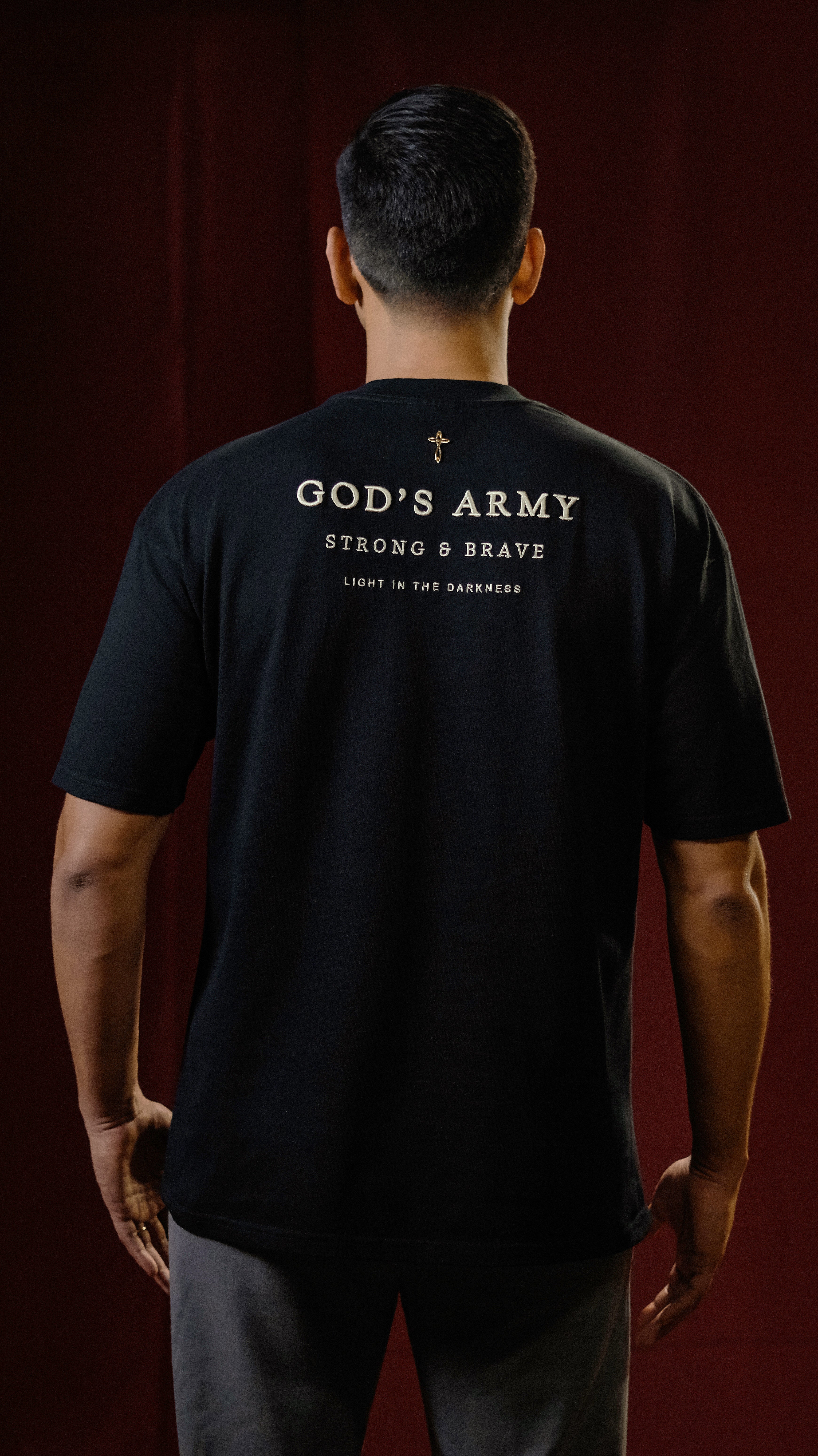 UNBROKEN STATEMENT — Black (Oversize Fit)