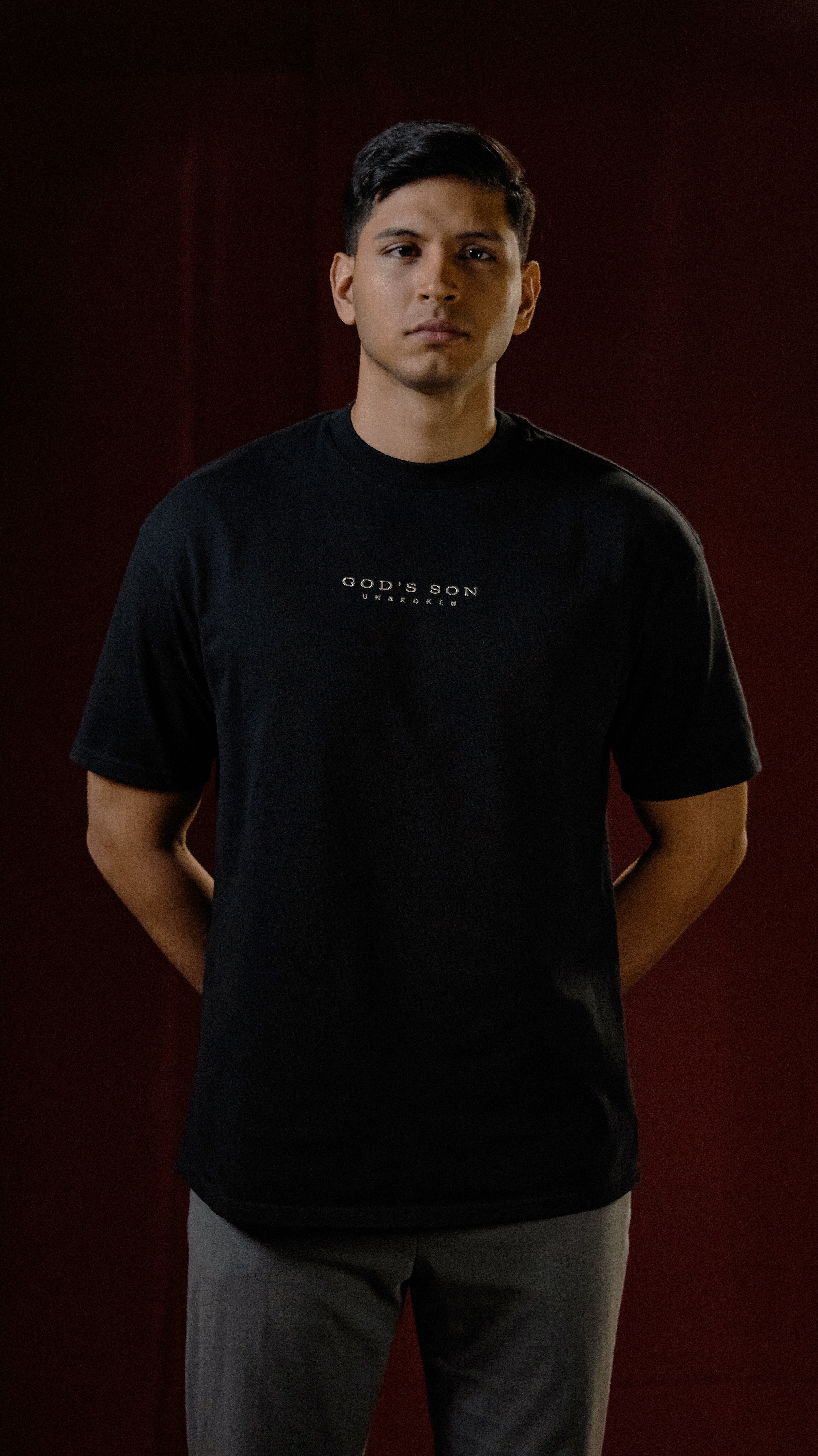 UNBROKEN STATEMENT — Black (Oversize Fit)