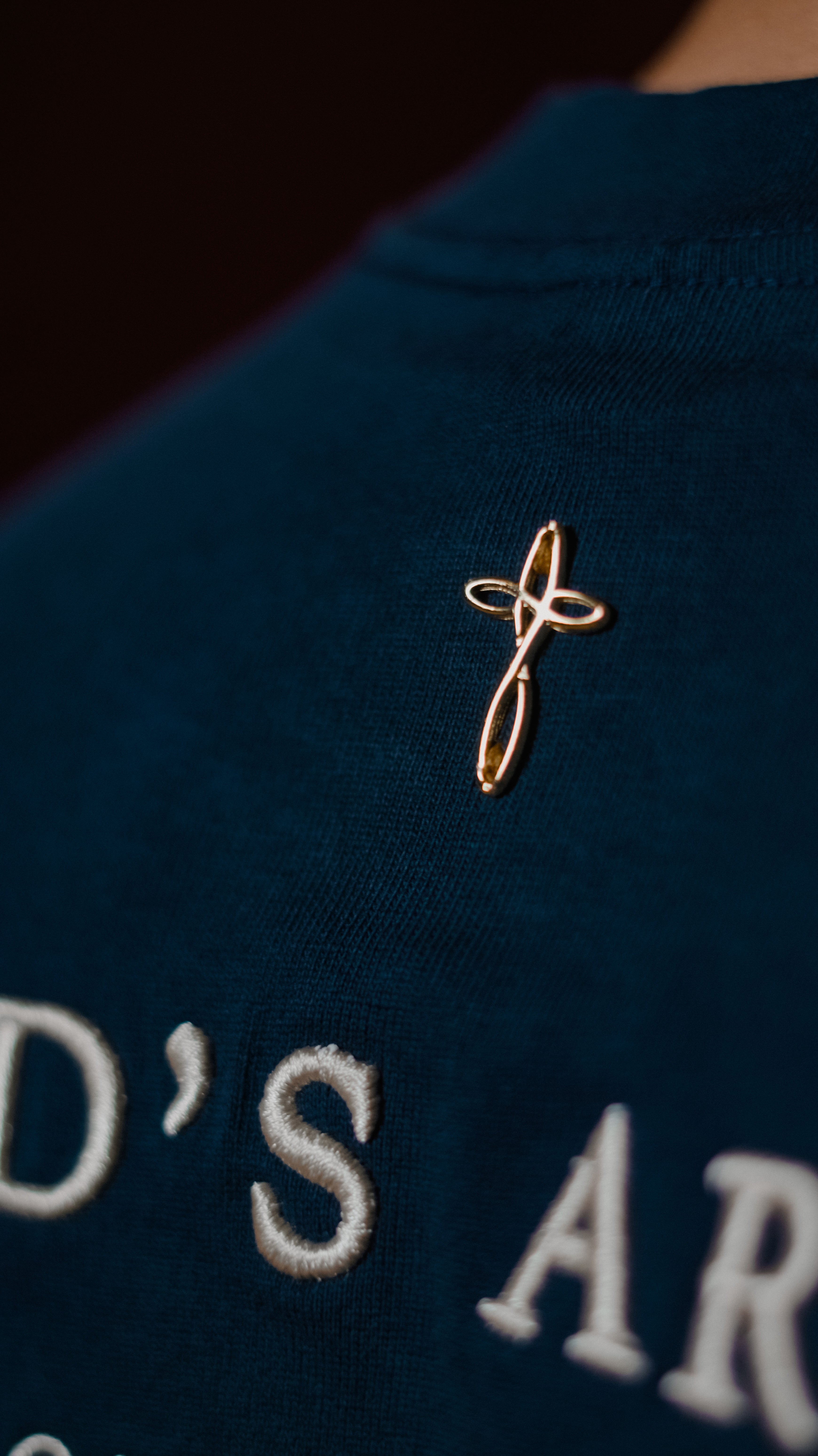 UNBROKEN STATEMENT — Navy (Oversize Fit)