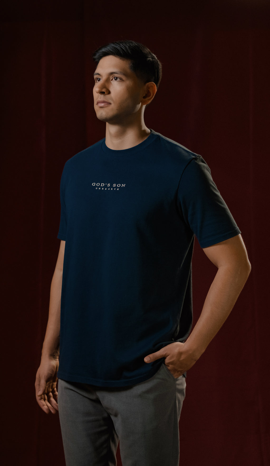 UNBROKEN ESSENTIALS — Navy (Regular Fit)