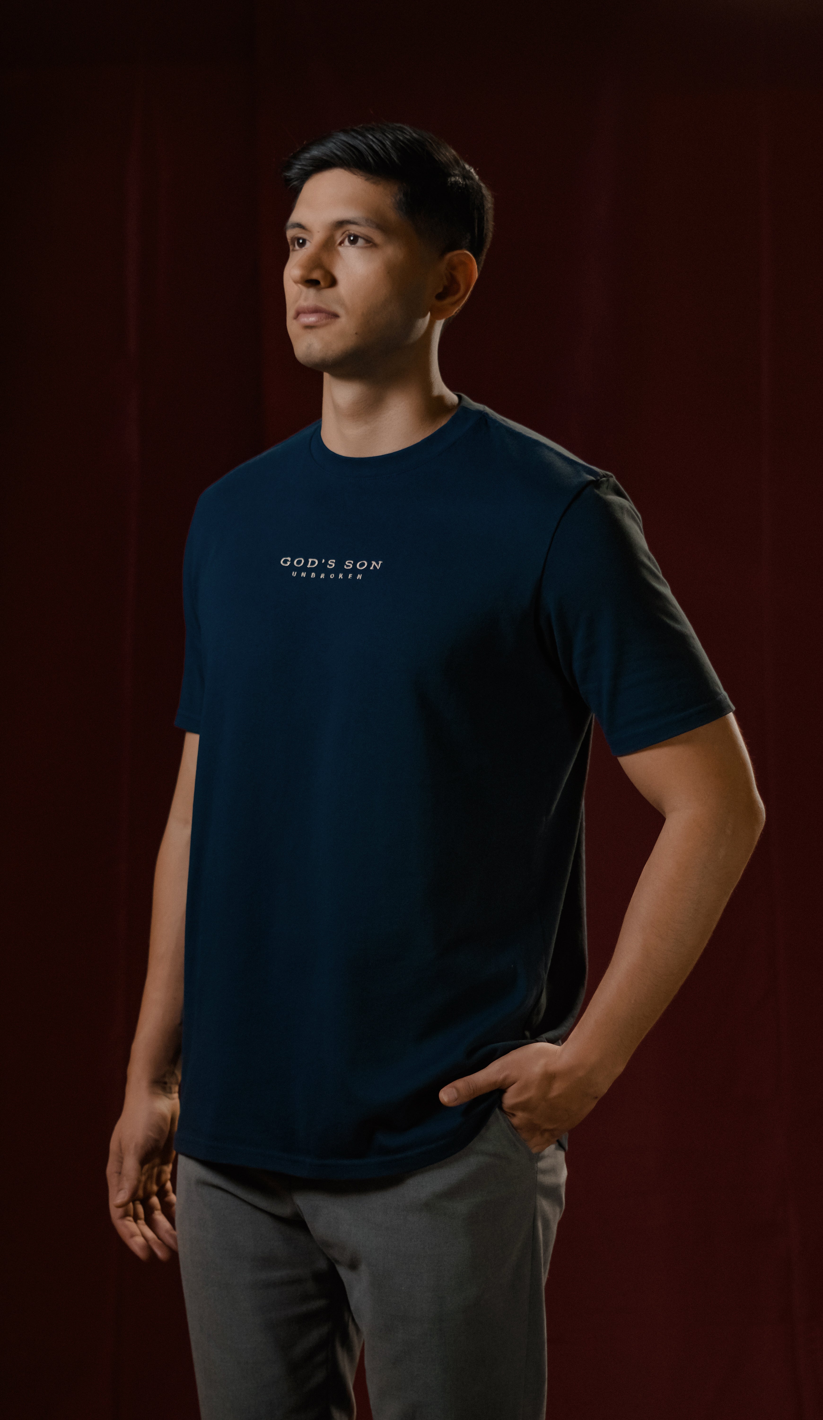 UNBROKEN ESSENTIALS — Navy (Regular Fit)