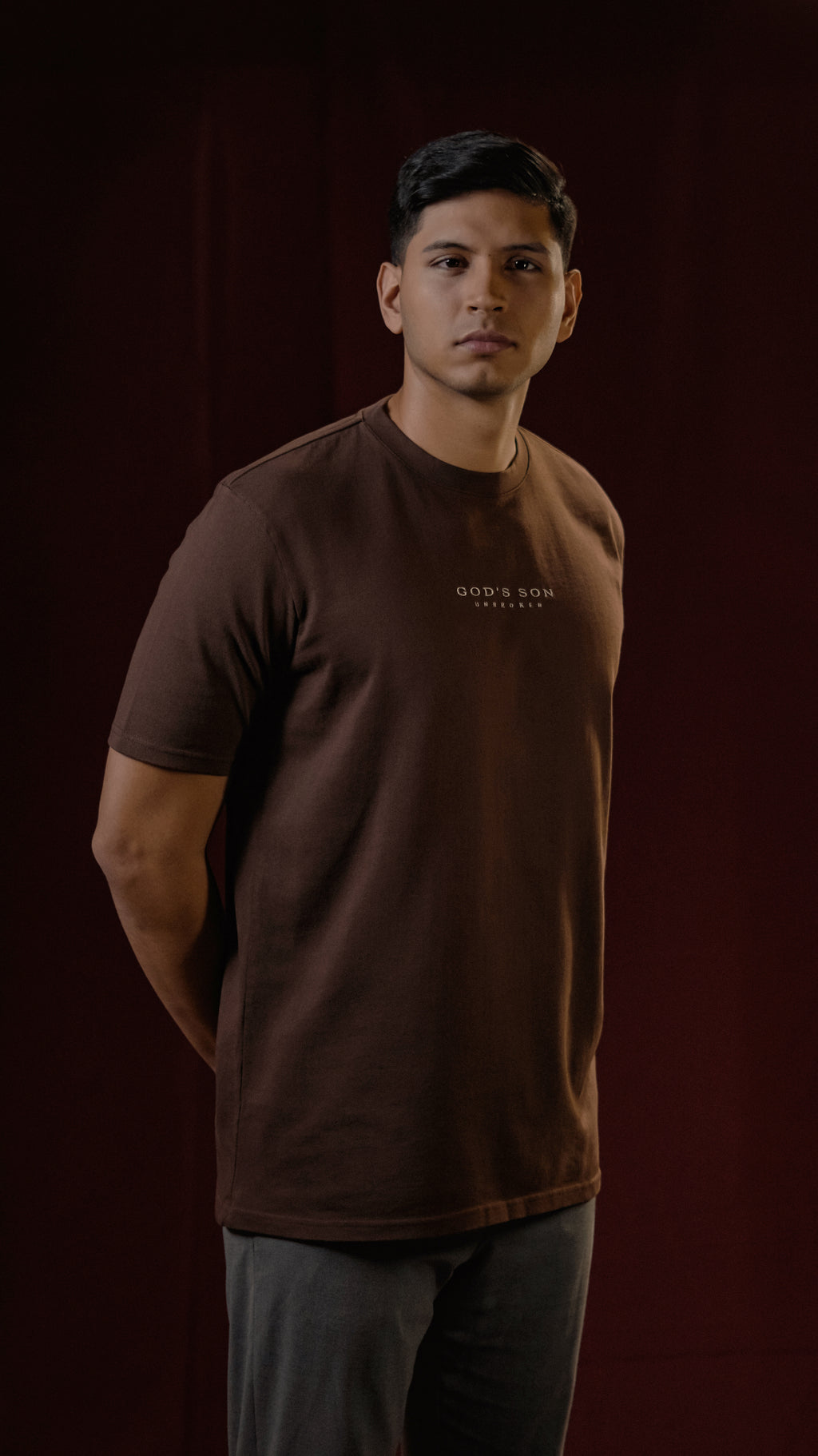 UNBROKEN ESSENTIALS — Brown (Regular Fit)