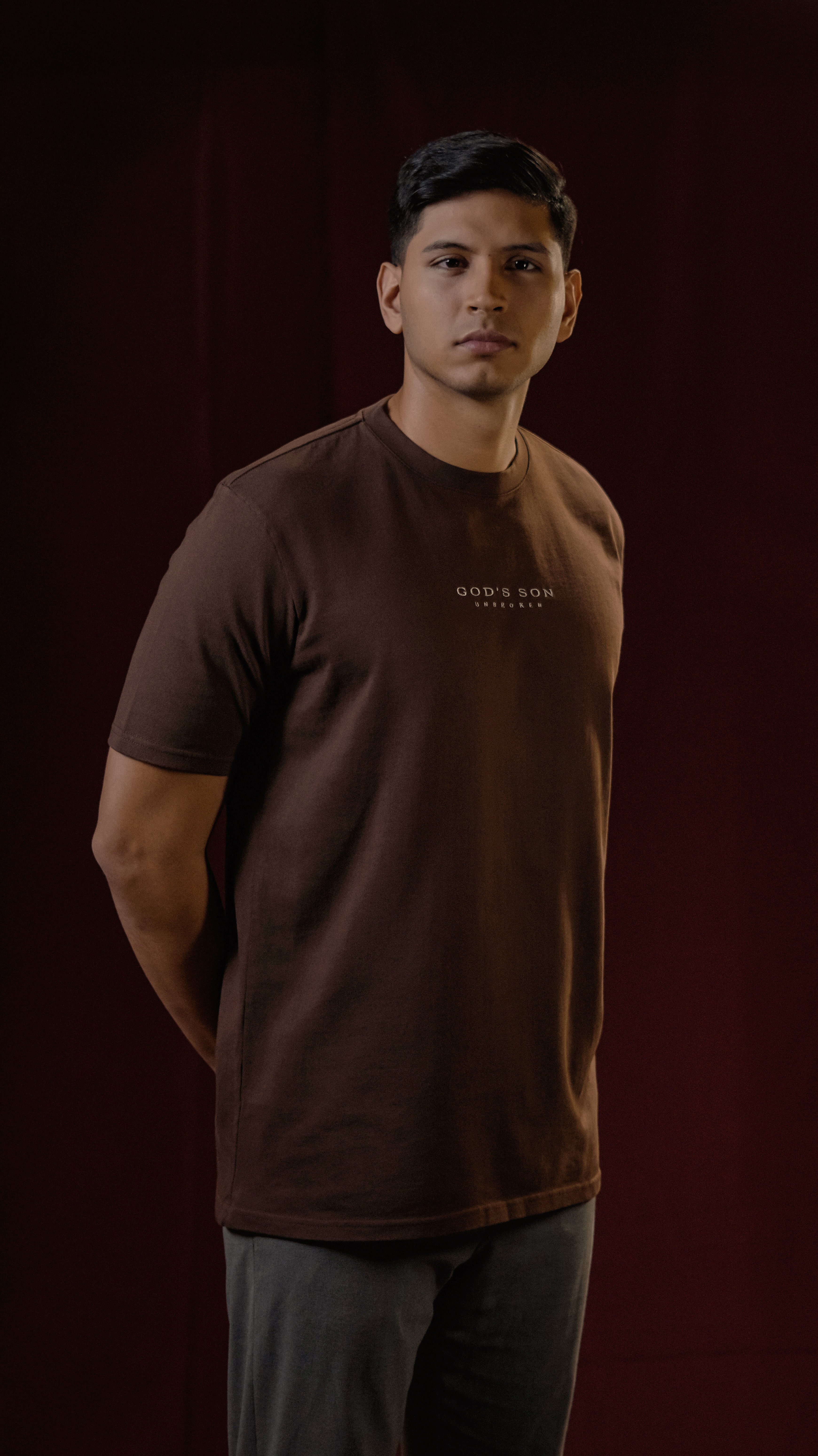 UNBROKEN ESSENTIALS — Brown (Regular Fit)