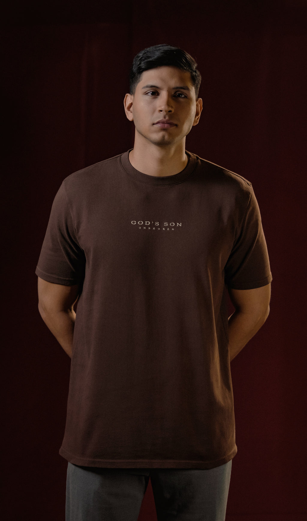 UNBROKEN ESSENTIALS — Brown (Regular Fit)