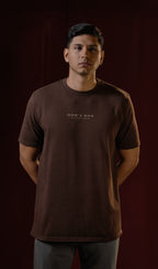 UNBROKEN ESSENTIALS — Brown (Regular Fit)