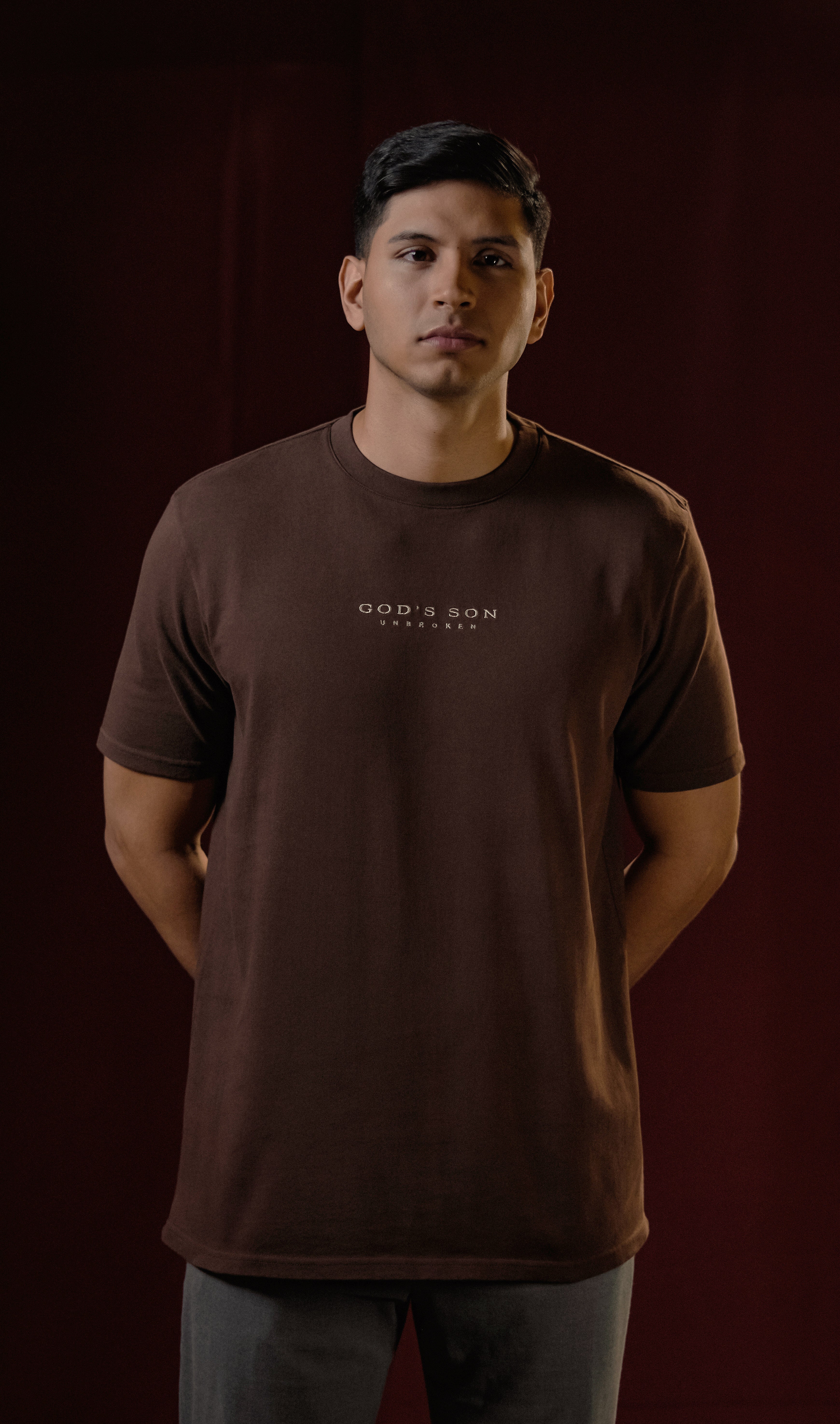 UNBROKEN ESSENTIALS — Brown (Regular Fit)