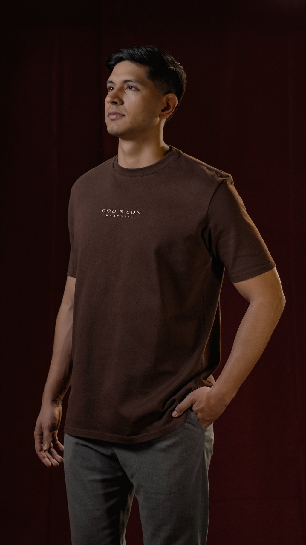 UNBROKEN ESSENTIALS — Brown (Regular Fit)