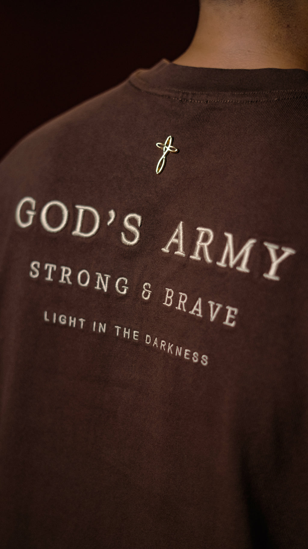 UNBROKEN STATEMENT — Brown (Oversize Fit)
