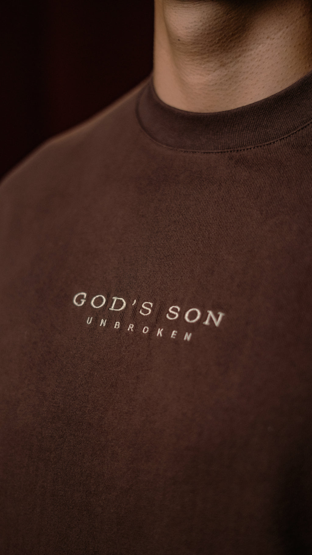 UNBROKEN STATEMENT — Brown (Oversize Fit)