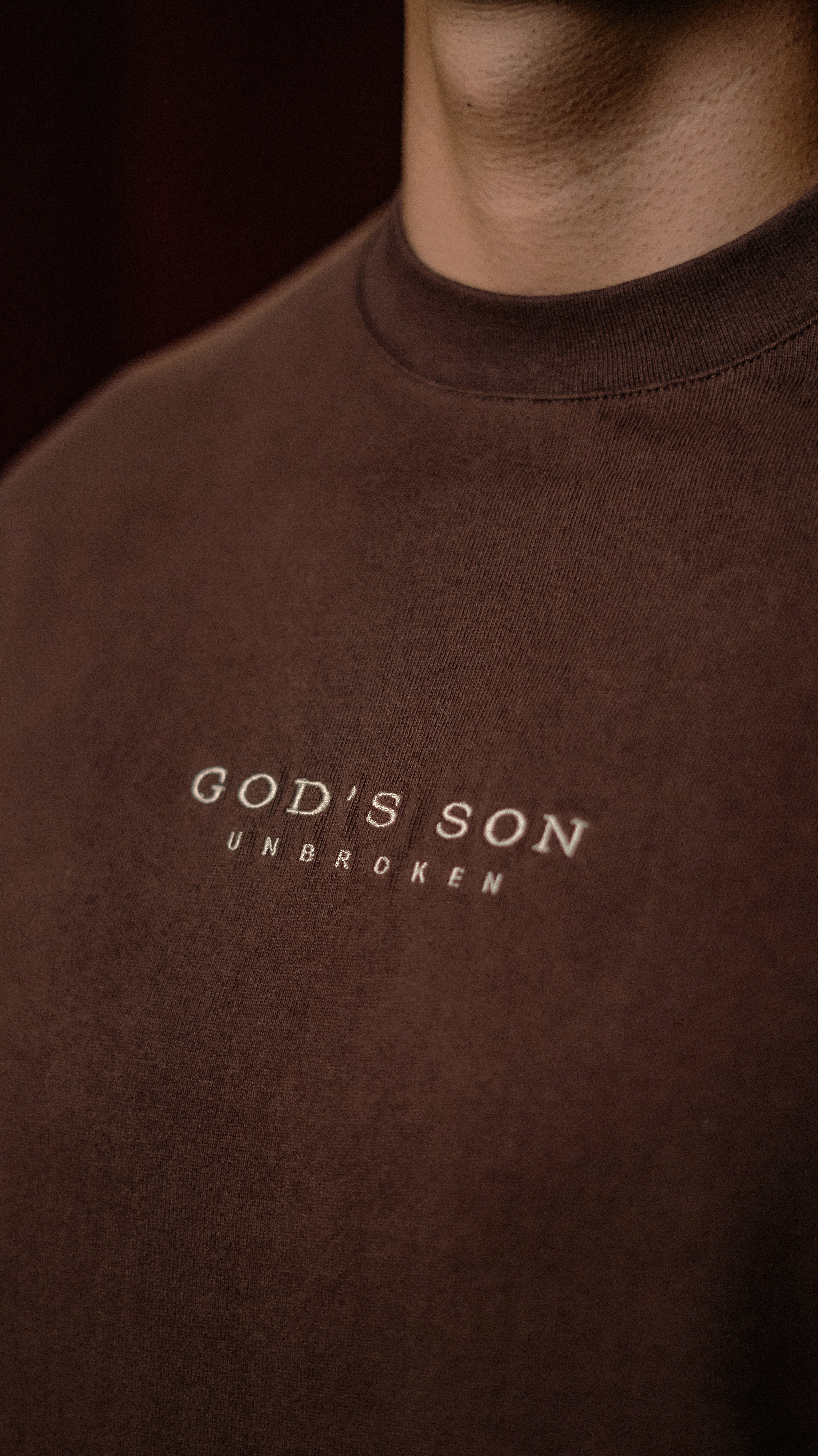 UNBROKEN STATEMENT — Brown (Oversize Fit)
