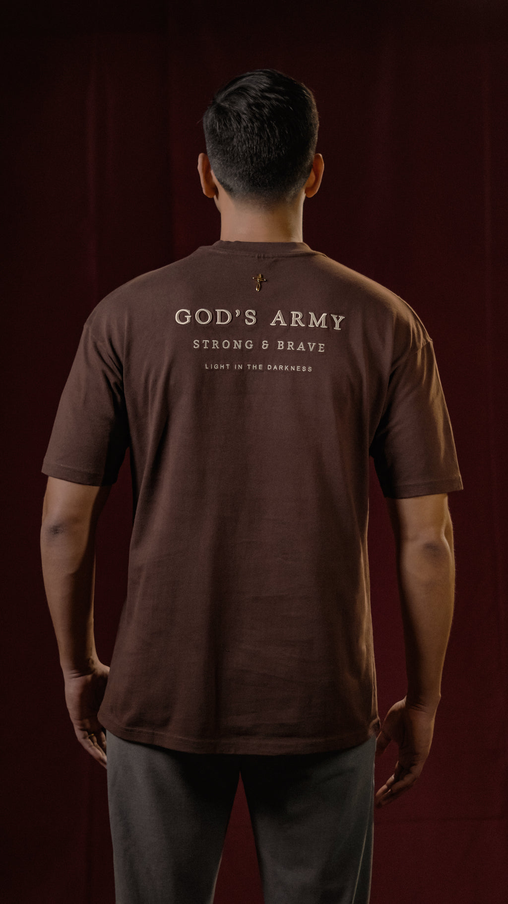 UNBROKEN STATEMENT — Brown (Oversize Fit)
