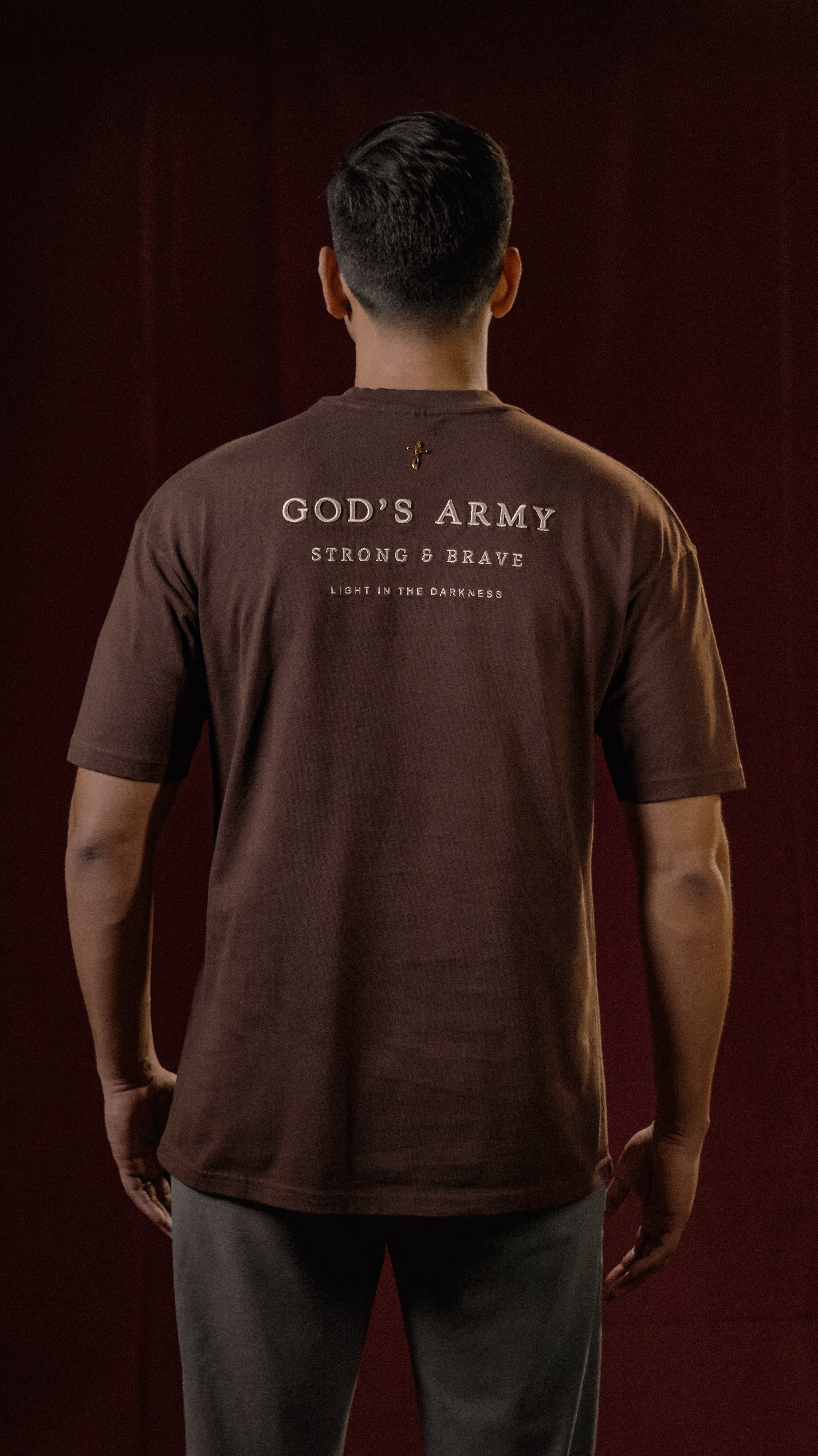 UNBROKEN STATEMENT — Brown (Oversize Fit)