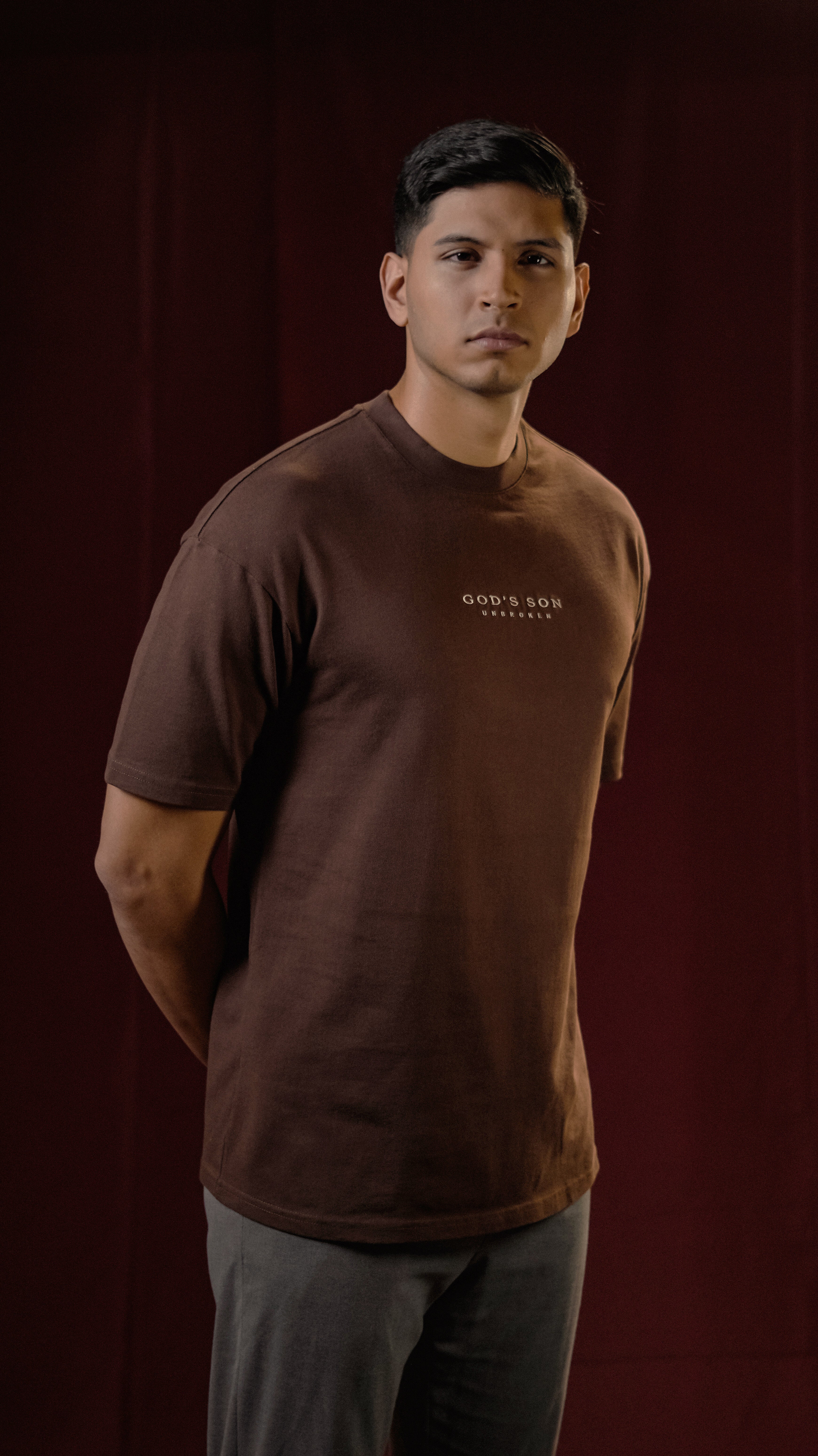 UNBROKEN STATEMENT — Brown (Oversize Fit)