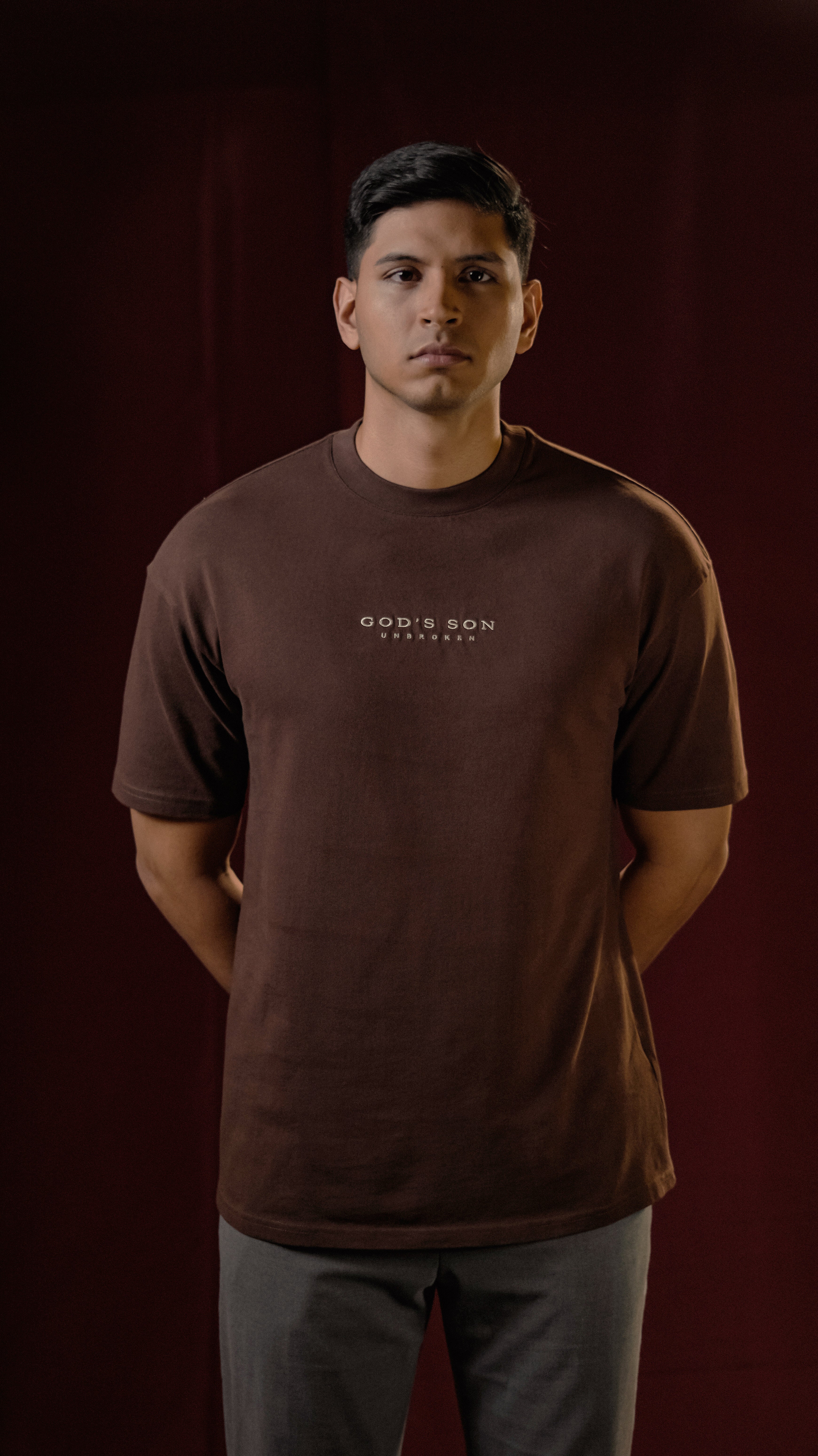 UNBROKEN STATEMENT — Brown (Oversize Fit)